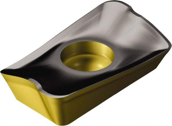 Sandvik Coromant - R3901704 PM Grade 4340 Carbide Milling Insert - TiCN/Al2O3/TiN Coated, 3/16" Thick - Best Tool & Supply