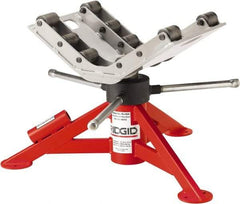 Ridgid - 6" to 24" Pipe Capacity, Adjustable Pipe Stand - 16" to 31" High, 4,500 Lb Capacity - Best Tool & Supply