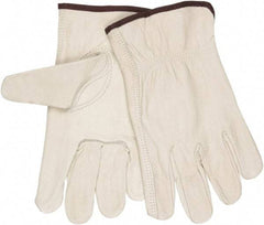 MCR Safety - Size 3XL General Protection Work Gloves - For Work & Driver, Uncoated, Natural, Paired - Best Tool & Supply