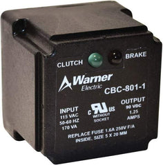 Warner Electric - Octal Socket Clutch Power Supply - For Use with Any 90V Clutch or Brake - Best Tool & Supply