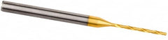 Kennametal - 2.8mm 140° Spiral Flute Solid Carbide Screw Machine Drill Bit - Best Tool & Supply