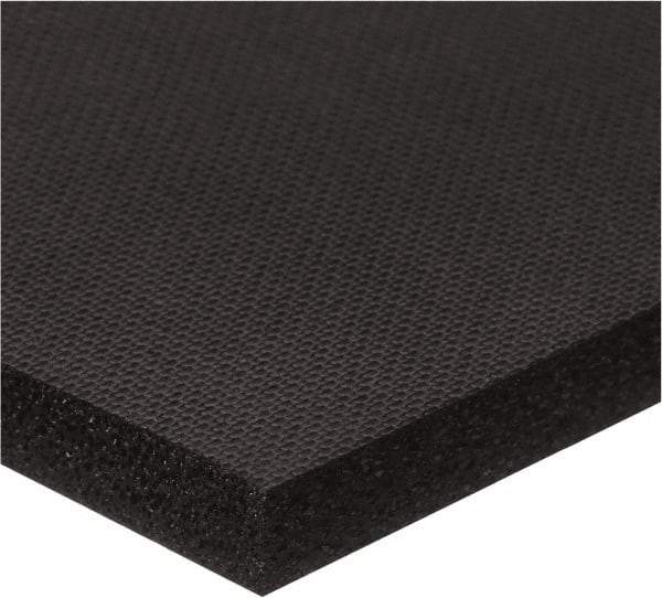 Value Collection - 1/16" Thick x 36" Wide x 10' Long Black Closed Cell Neoprene Foam Rubber Roll - Stock Length, Adhesive Back, -70°F to 200°F - Best Tool & Supply