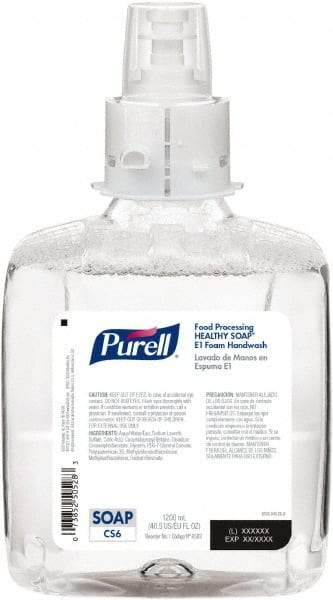 PURELL - 1,200 mL Bottle Foam Soap - Clear, Fragrance Free Scent - Best Tool & Supply