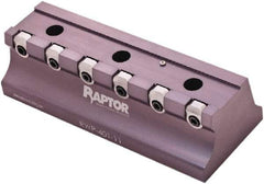 Raptor Workholding - 1-1/2" Jaw Width, 12" High x 17" Long x 7" Wide Dovetail Vise - For Use with 4 & 5 Axis Workholding Systems - Best Tool & Supply