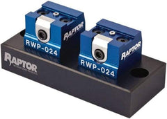 Raptor Workholding - 3/4" Jaw Width, 4" High x 8-1/2" Long x 4" Wide Dovetail Vise - For Use with 4 & 5 Axis Workholding Systems - Best Tool & Supply