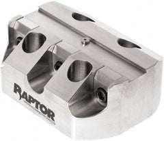 Raptor Workholding - 3/4" Jaw Width, 2" High x 5" Long x 3.9" Wide Dovetail Vise - For Use with 4 & 5 Axis Workholding Systems - Best Tool & Supply