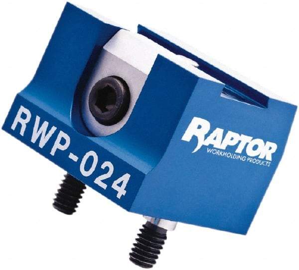 Raptor Workholding - 3/4" Jaw Width, 1-1/2" High x 2" Long x 2" Wide Vise Clamp - For Use with 4 & 5 Axis Workholding Systems - Best Tool & Supply