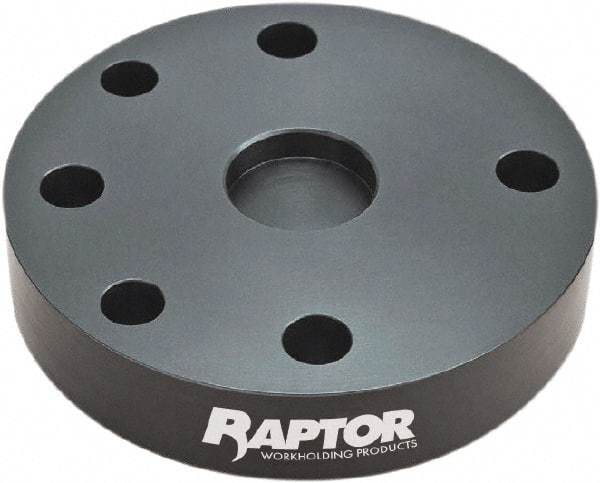 Raptor Workholding - 1" Jaw Width, 1" High Riser - For Use with 4 & 5 Axis Workholding Systems - Best Tool & Supply