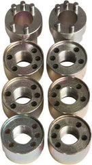 Jendyk - Wheel Lock Set - For Use with Hub-Piloted Wheels (M22 x 1.5 Thread Size) - Best Tool & Supply