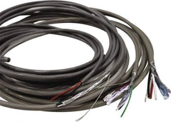 Made in USA - 18 AWG, 3 Wire, 1,000' OAL Unshielded Automation & Communication Cable - PVC Insulation, Bare Copper Conductor, 300 Volts, 0.155" OD - Best Tool & Supply