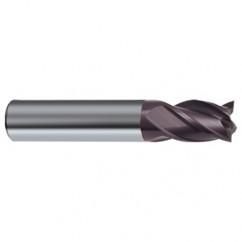 5/16 Dia. x 2 Overall Length 4-Flute Square End Solid Carbide SE End Mill-Round Shank-Center Cut-Firex - Best Tool & Supply