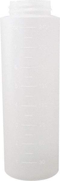 PRO-SOURCE - 8 oz Polyethylene Bottle - Clear - Best Tool & Supply