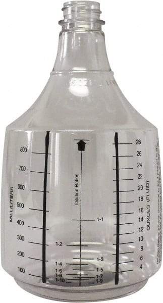 PRO-SOURCE - 36 oz Polyethylene Bottle - Clear - Best Tool & Supply