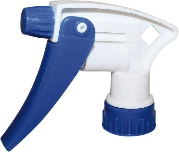 PRO-SOURCE - Plastic Trigger Sprayer - Blue/White, 9-1/4" Dip Tube Length - Best Tool & Supply