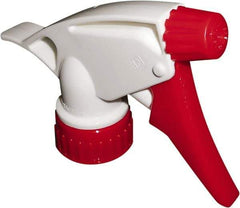 PRO-SOURCE - Plastic Trigger Sprayer - Red/White, 7-1/4" Dip Tube Length - Best Tool & Supply