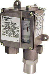 Barksdale - 235 to 3,400 psi Adjustable Range, 7,000 Max psi, Sealed Piston Pressure Switch - 1/4 NPT Female, Screw Terminals, SPDT Contact, 416SS Wetted Parts, 2% Repeatability - Best Tool & Supply