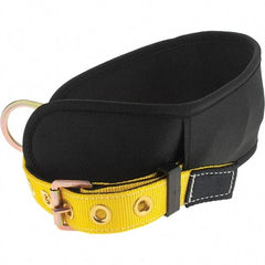 PRO-SAFE - Size S, 32 to 40" Waist, Single D-Ring Style Body Belt - Polyester Webbing, Tongue Buckle Connection - Best Tool & Supply