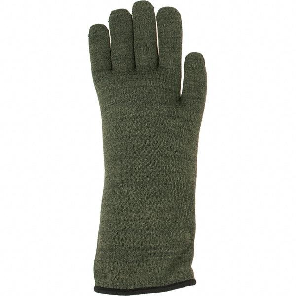 PRO-SAFE - Size L Cotton Lined Kevlar/Preox Hot Mill Glove - 17" OAL, Extended Cuff - Best Tool & Supply