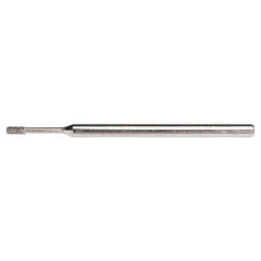 0.07″ × 0.157″ × 1″ Electroplated CBN Mounted Point 100 Grit - Best Tool & Supply