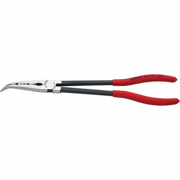 Knipex - Bent Nose Pliers Type: Needle Nose Overall Length (Inch): 11 - Best Tool & Supply