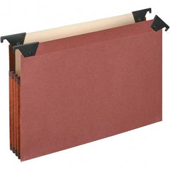 Pendaflex - 9-13/16 x 12", Letter Size, Brown, Hanging File Folder - 1/3 Tab Cut Location - Best Tool & Supply