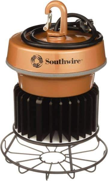 Southwire - 15 Conductor, 120 VAC, 78 Watt, Temporary String Light - 3' SJTW-A Cord, Metal - Best Tool & Supply