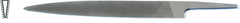 6" Knife File, Cut 0 - Best Tool & Supply