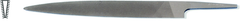 8" Knife File, Cut 0 - Best Tool & Supply