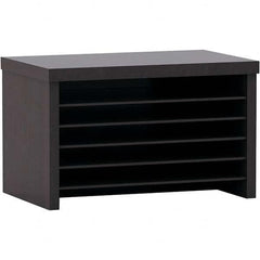 ALERA - Desktop File Organizers Type: Book Shelf Color: Espresso - Best Tool & Supply