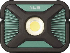 Advanced Lighting Systems - 7.2 Volt, Black & Turquoise Spot Light - 2,000 Lumens, Rechargeable Battery, LED Lamp - Best Tool & Supply