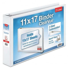 Cardinal - Ring Binders Binder Type: View Capacity: 2" - Best Tool & Supply