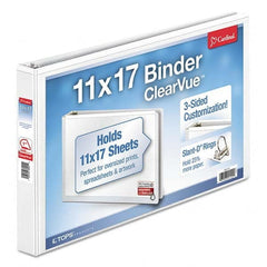 Cardinal - Ring Binders Binder Type: View Capacity: 1" - Best Tool & Supply