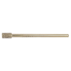 0.156″ × 0.236″ Electroplated CBN Mounted Point 100 Grit - Exact Industrial Supply