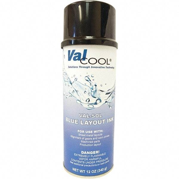 ValCool - Layout Fluid Type: Blue Layout Fluid Volume Capacity: 16 oz. - Best Tool & Supply