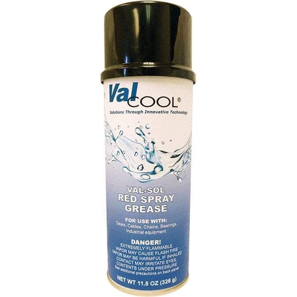 ValCool - 16 oz Can Spray Lubricant - Red - Best Tool & Supply