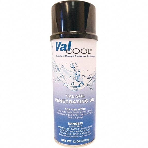 ValCool - 16 oz Can Penetrant/Lubricant - Clear - Best Tool & Supply