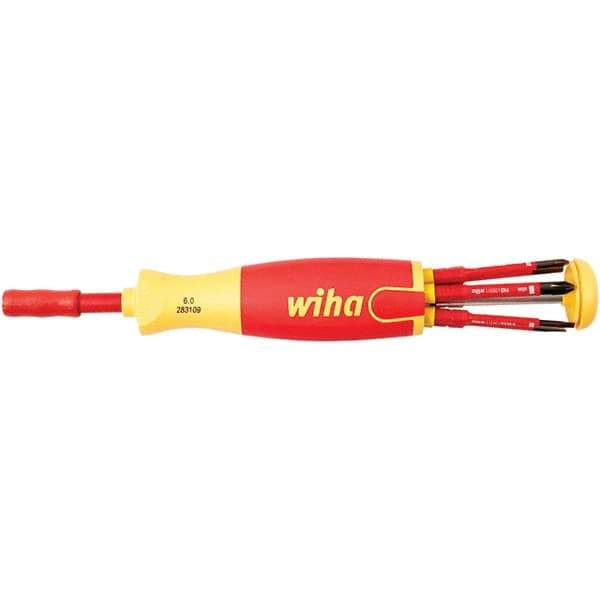 Wiha - Multi-Bit Screwdriver - Phillips, Torx & Square Tip - Best Tool & Supply