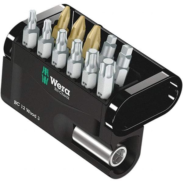 Wera - Screwdriver Bit Sets Type: Bit Set Drive Size: 1/4 (Inch) - Best Tool & Supply