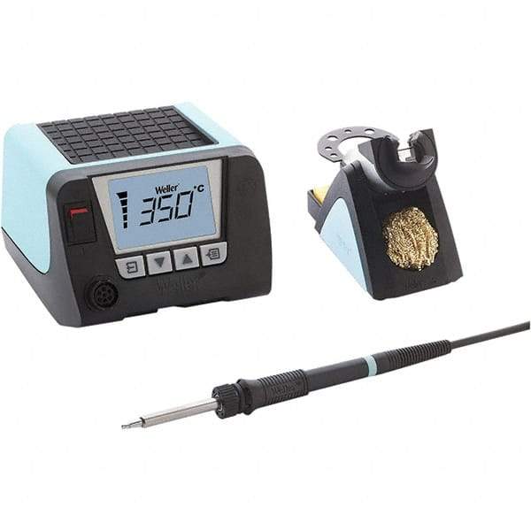 Weller - 120 Volt, 95 Watt, Digital Soldering Station - Includes Soldering Station & Soldering Pencil - Exact Industrial Supply