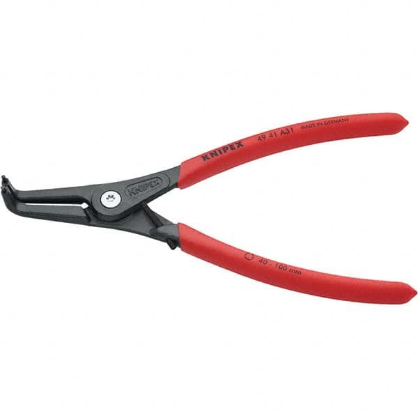 Knipex - Retaining Ring Pliers Type: External Ring Size: 1-37/64" - 3-15/16" - Best Tool & Supply