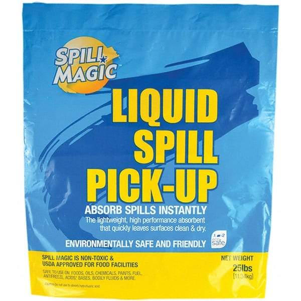 Spill Magic - 25 Lb Bag Perlite Granular Absorbent - Spill Containment - Best Tool & Supply