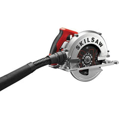 Skilsaw - 15 Amps, 7-1/4" Blade Diam, 5,300 RPM, Electric Circular Saw - 120 Volts, 10' Cord Length, 5/8" Arbor Hole, Left Blade - Best Tool & Supply