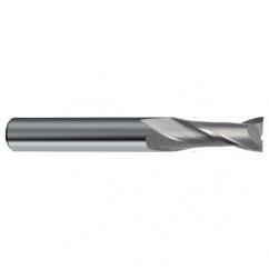 5/16 Dia. x 3 Overall Length 2-Flute Square End Solid Carbide SE End Mill-Round Shank-Center Cut-Uncoated - Best Tool & Supply