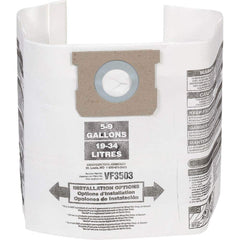 Ridgid - Vacuum Cleaner Bags Bag Type: Dust Collection Bag Vacuum Tank Capacity: 10.00 Gal - Best Tool & Supply