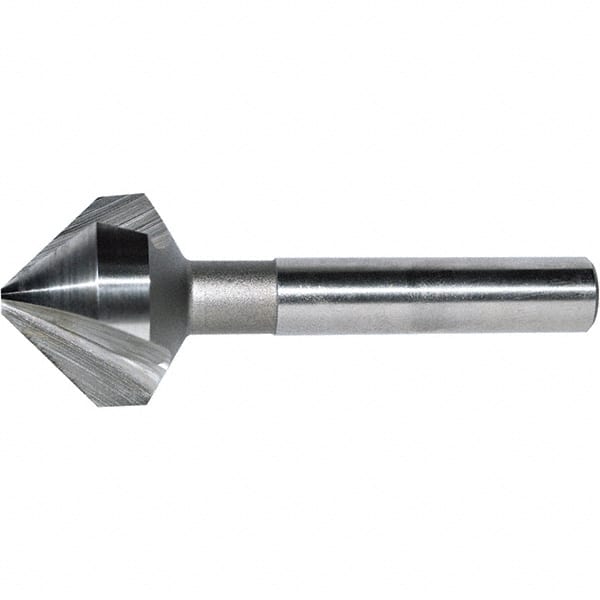 Keo - 3/8" Head Diam, 1/4" Shank Diam, 3 Flute 100° Cobalt Countersink - Best Tool & Supply