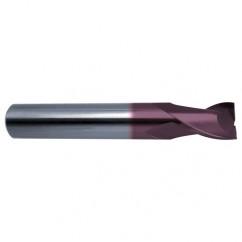 1/16 Dia. x 1-1/2 Overall Length 2-Flute Square End Solid Carbide SE End Mill-Round Shank-Center Cut-Firex - Best Tool & Supply