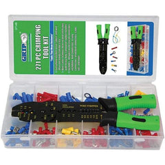 Grip-On - 271 Piece, Wire Cutter - Comes in Plastic Set Box - Best Tool & Supply