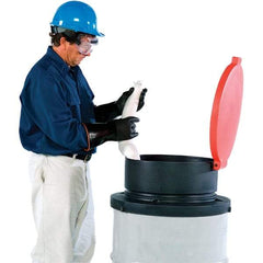 UltraTech - 11" High x 24-1/2" Diam, Polyethylene, Open Head Funnel - 5 Gal Drum/Pail Capacity - Best Tool & Supply