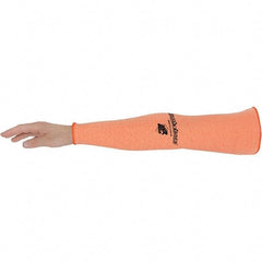 PRO-SAFE - Size Universal, Hi-Viz Orange ATA Cut Resistant Sleeve - 24" Long Sleeve, Cut Resistance Level A4, Elastic Opening at Both Ends - Best Tool & Supply