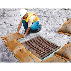 UltraTech - 750' Long" x 19" Wide Gravel Bag - Orange Geotextile, For Stormwater - Best Tool & Supply